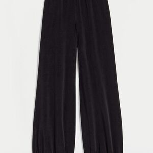 Suzi Kondi NEVER WORN The Tosk Harem Pants in Velour XS Black